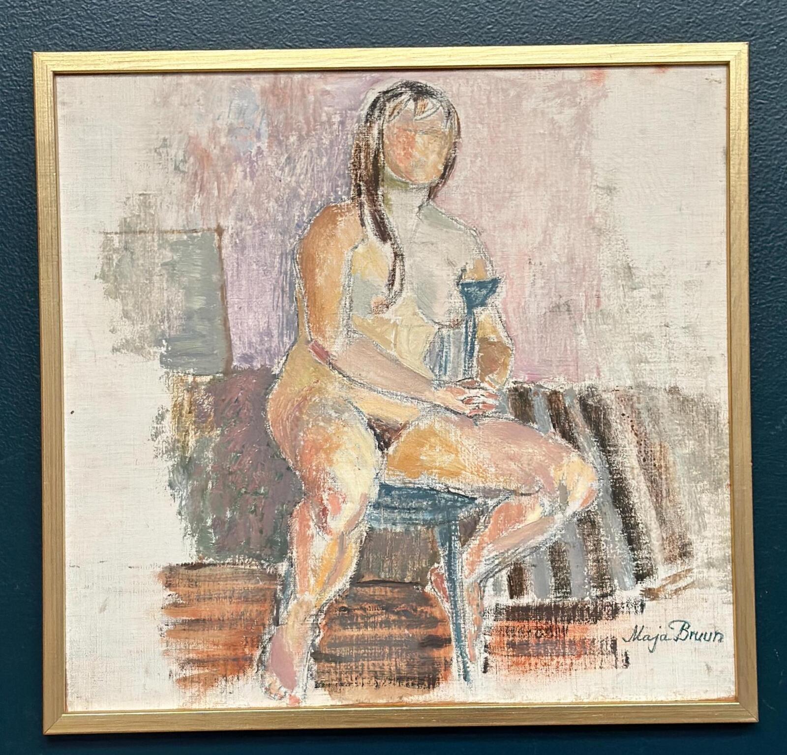“Nude Study” by Maja Bruun