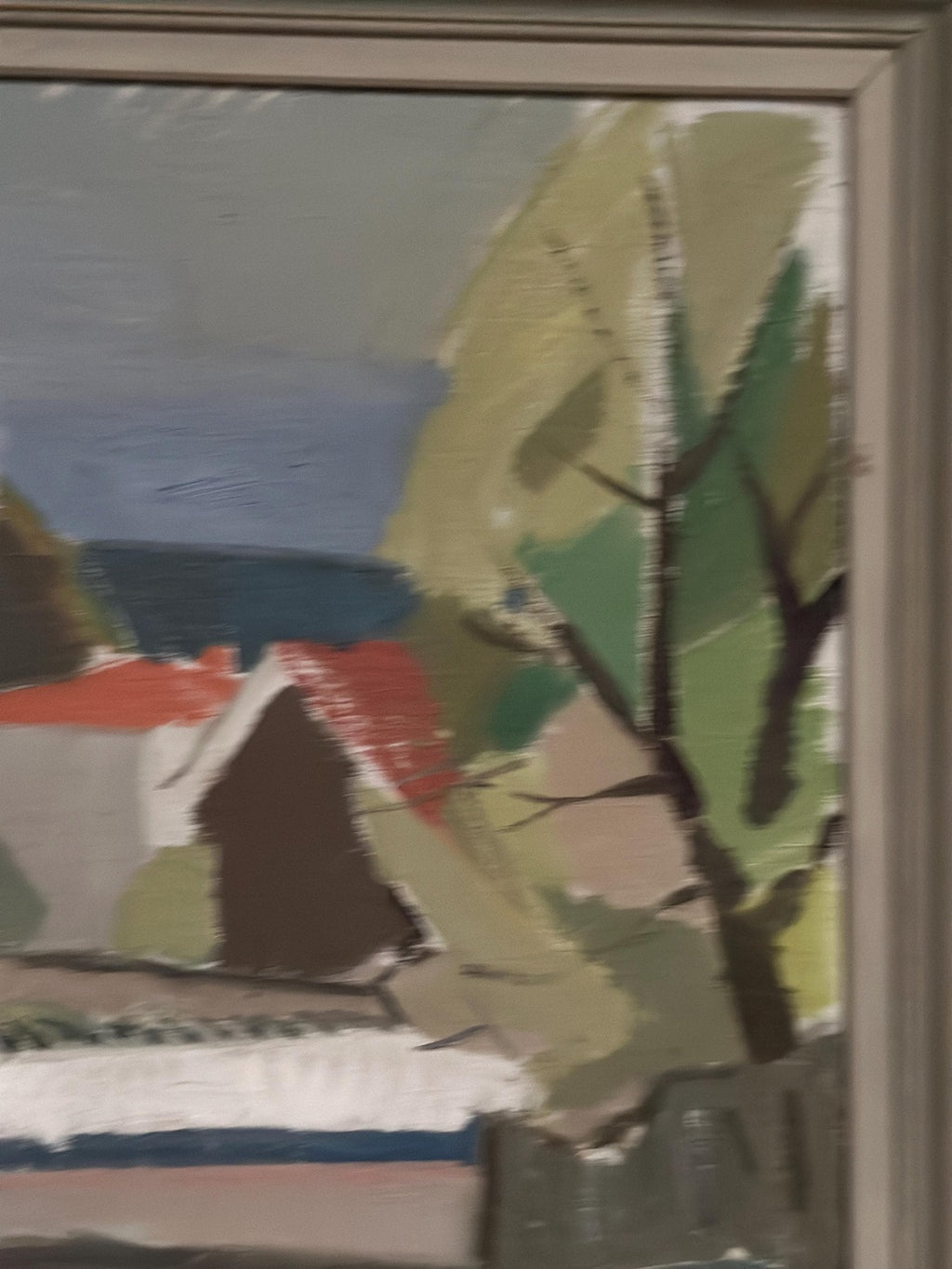 “Landscape” by Bengt Eklund (1916–1989)