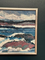 “Coastal Landscape” by Allan Horsak (1937–2004)