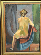 “Sitting Woman” (Attributed to Inger Hasselgren)