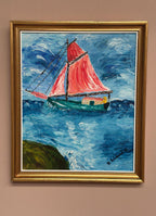 “Sailboat on the Water” by U. Ekshard