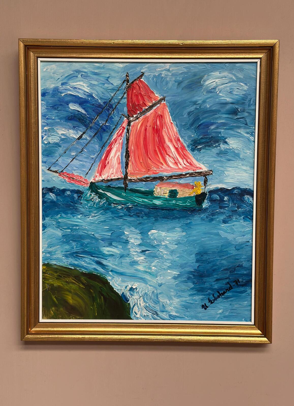 “Sailboat on the Water” by U. Ekshard