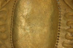 1945's Pair Of Mid Century Swedish Brass Sconces Double Arm