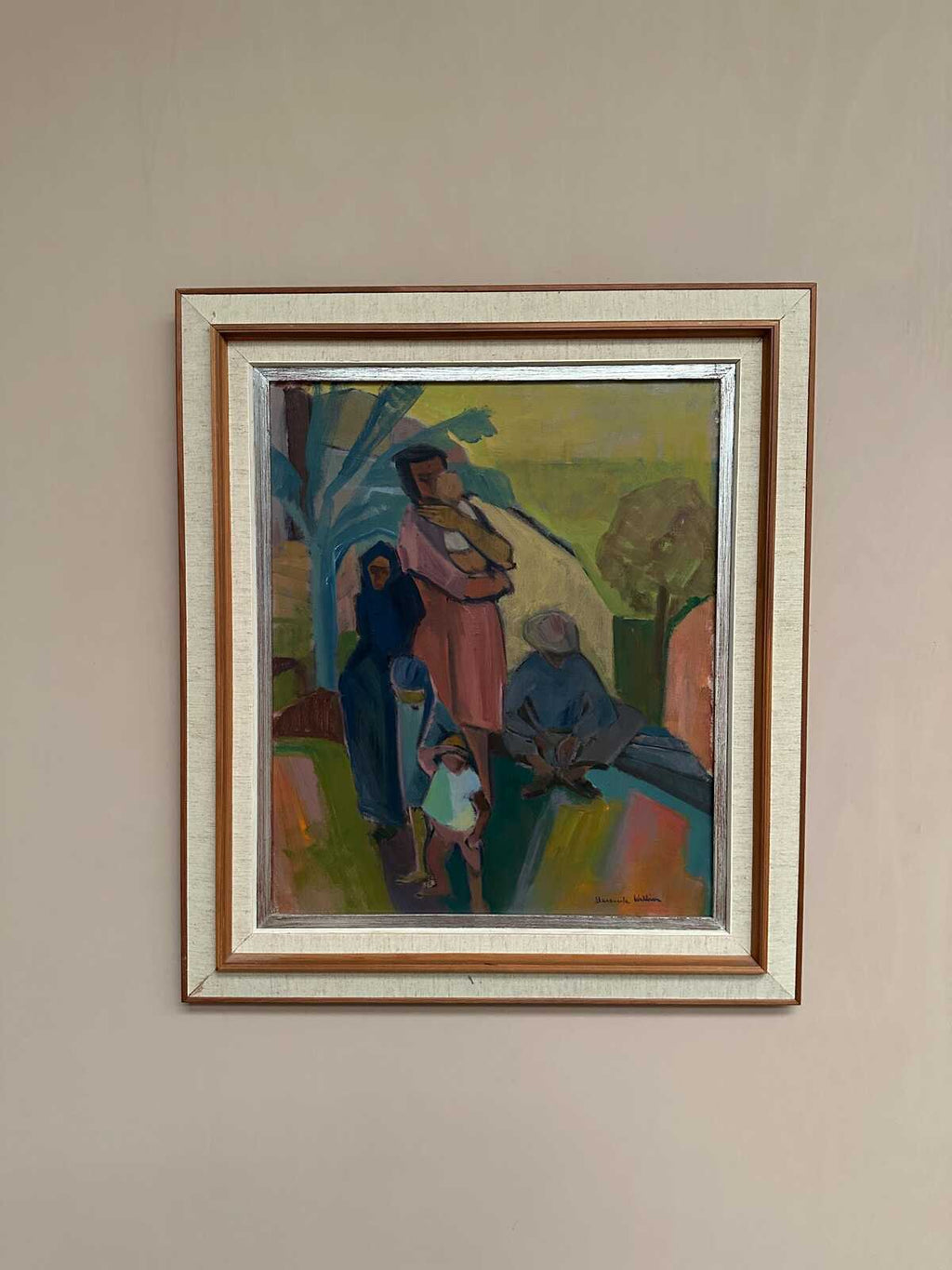 “Family in Tenerife” by Margareta Wallin