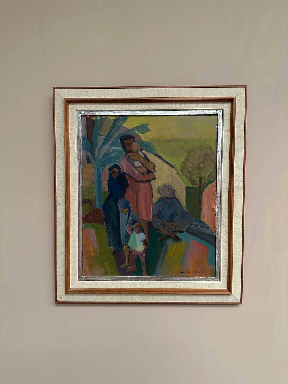 “Family in Tenerife” by Margareta Wallin