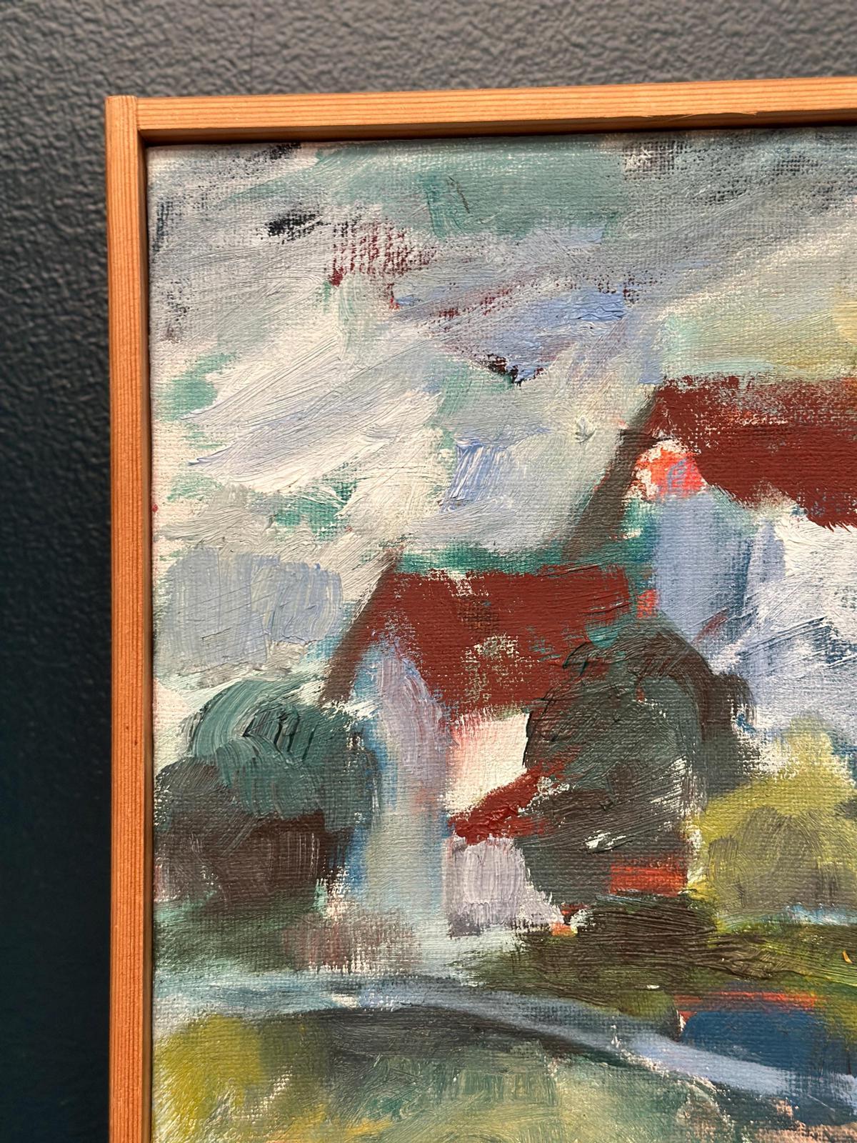 “Cottage and Trees” by Folke Björnfot