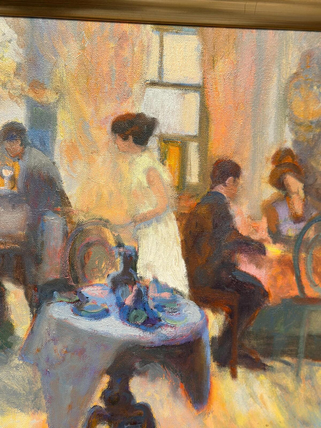 “Café Interior” by Don Hughes