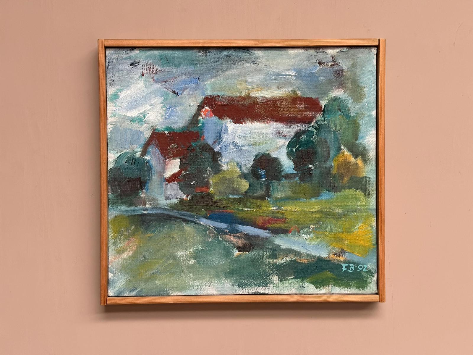 “Cottage and Trees” by Folke Björnfot