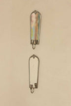 Pair of Mid Century Swedish Pewter Sconces with Mirror