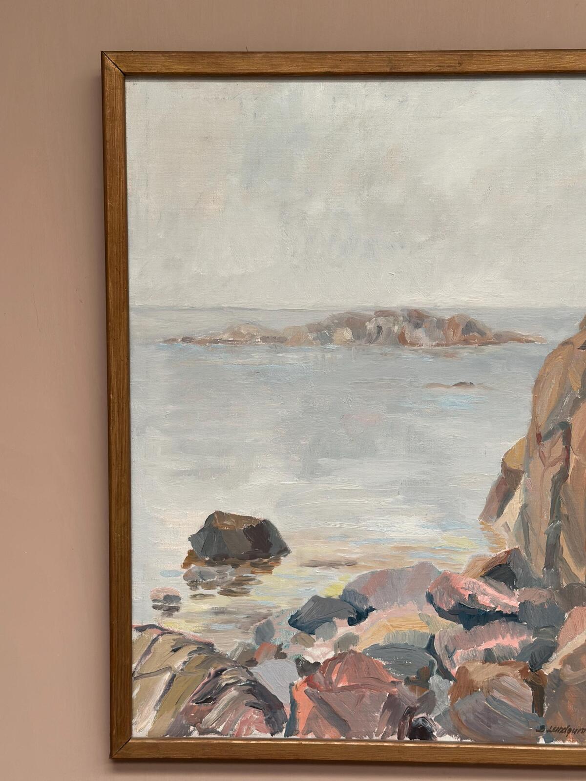 “Cliffs by the Sea” by B. Lundquist