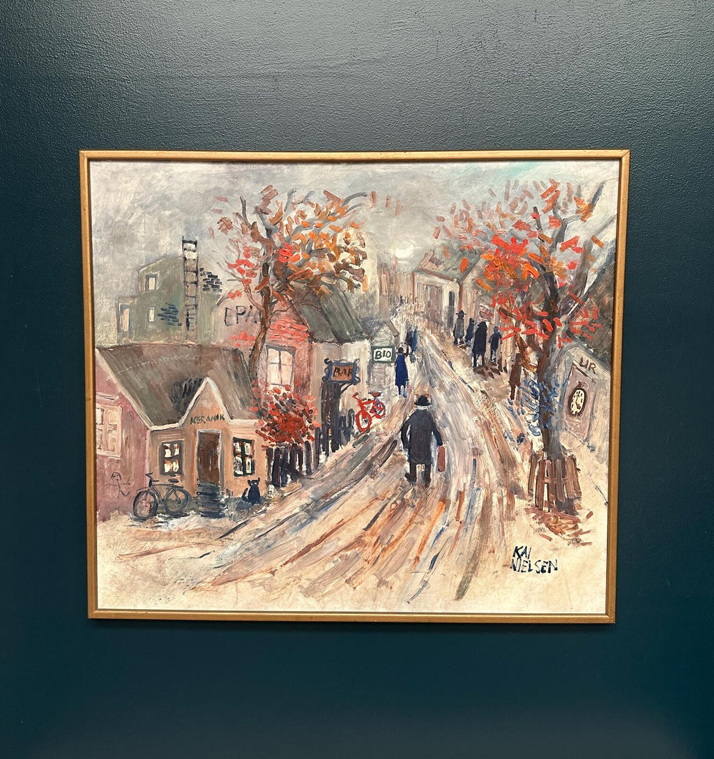 “Bygatan” by Kai Nielsen