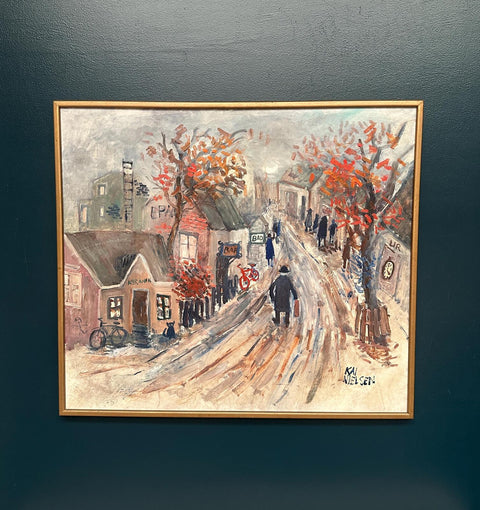 “Bygatan” by Kai Nielsen