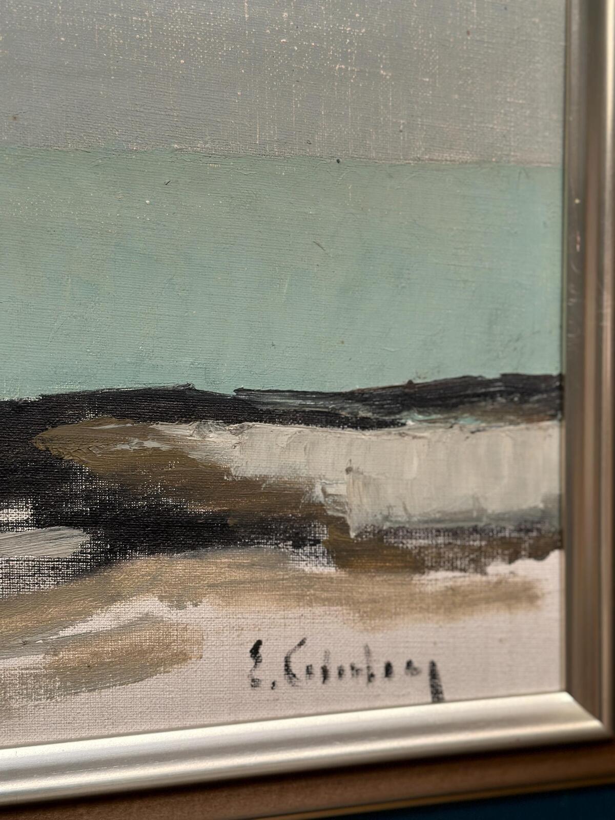 “Coastal Landscape” by Eric Cederberg (1897–1984)