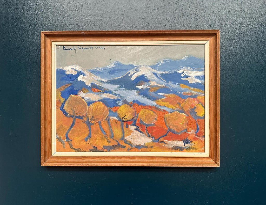 “Trees and Mountains” by Kenneth Sigvard