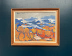 “Trees and Mountains” by Kenneth Sigvard