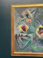 Abstract Still Life with Sunflowers