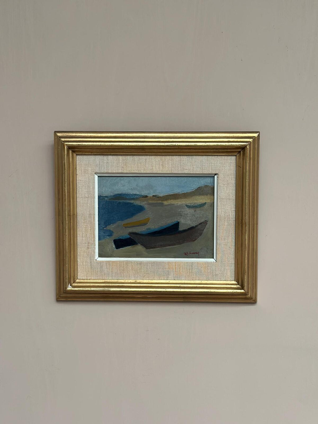 “On the Beach, Knäbäck” by Olle von Schewen
