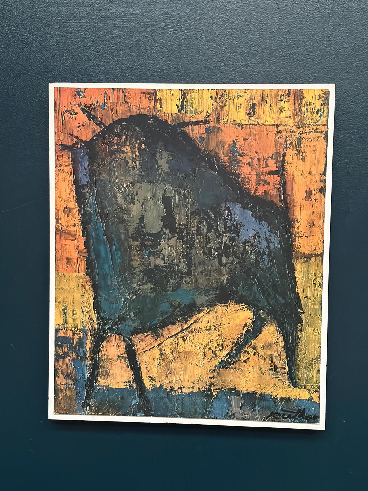“The Bull” by Wolf Reuther (1917–2004)