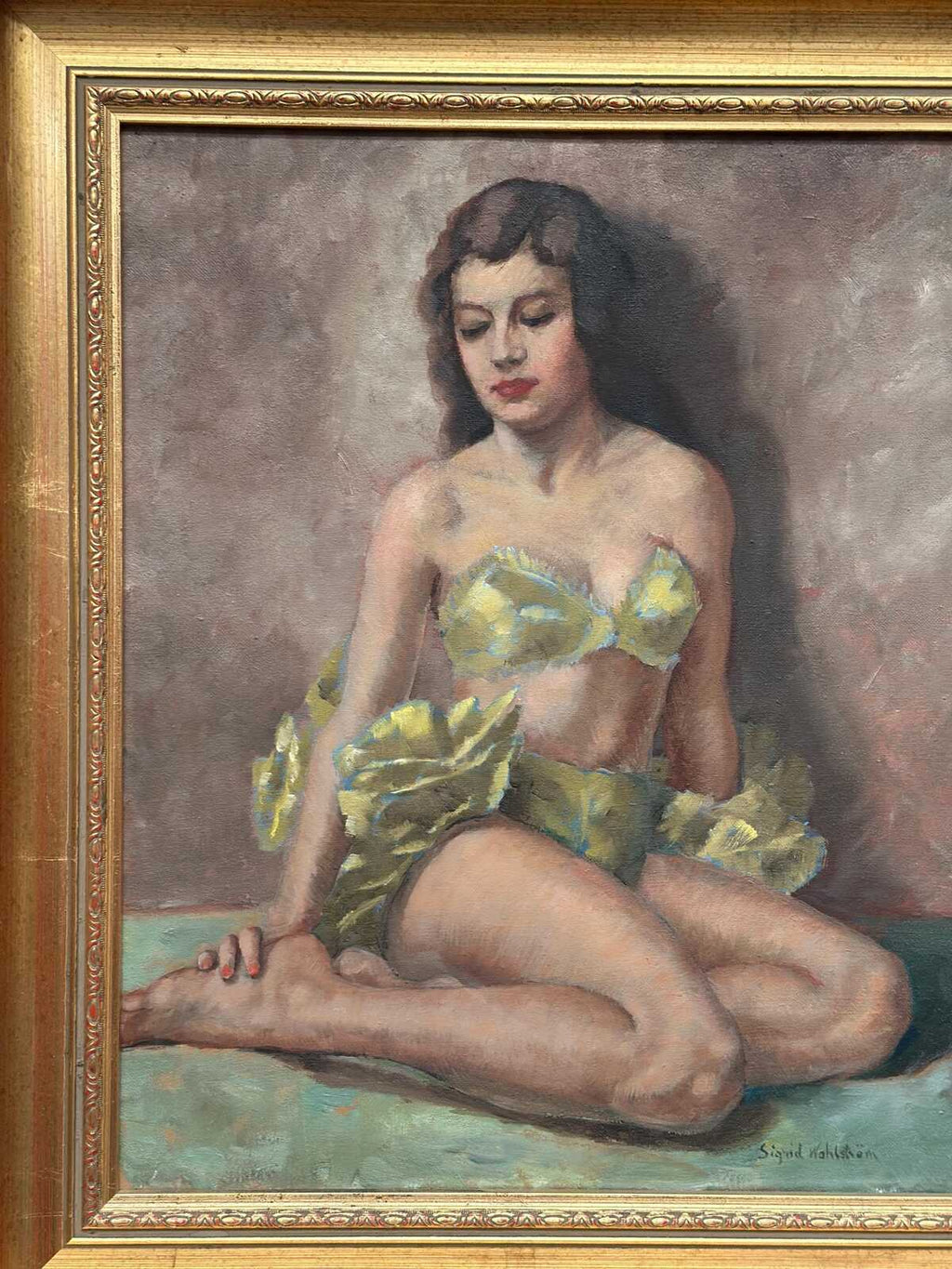 “Seated Woman” by Sigrid Wahlström de Rougemont