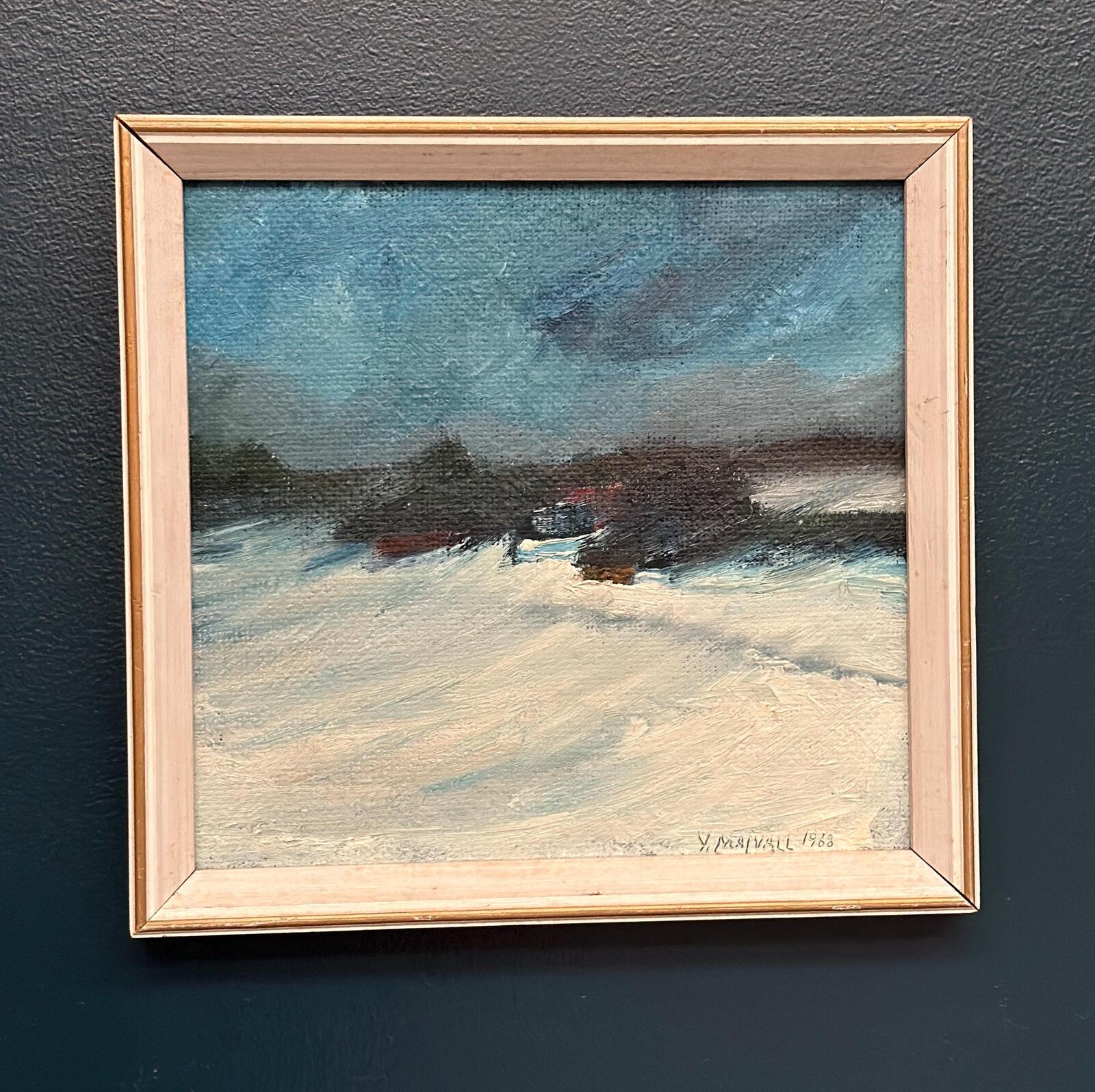 “Snowstorm” by Yngve Majvall