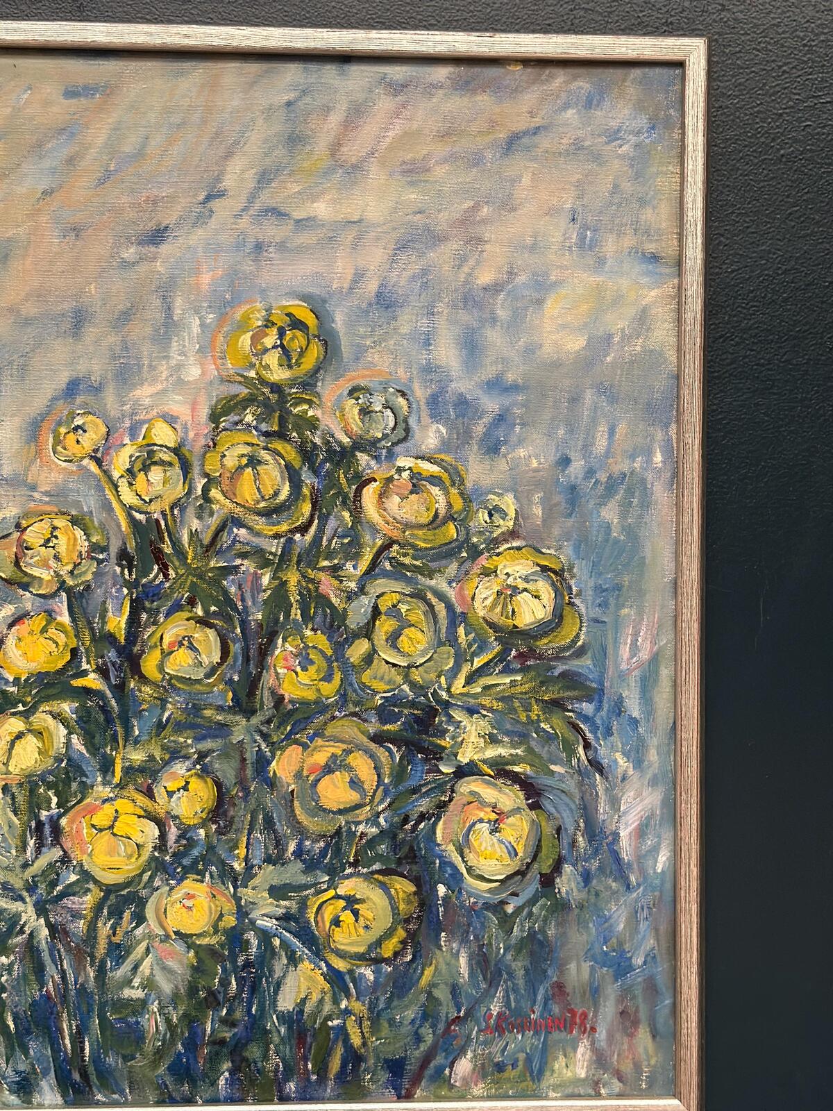 “Flower” by S. Koskinen – Dated 1978