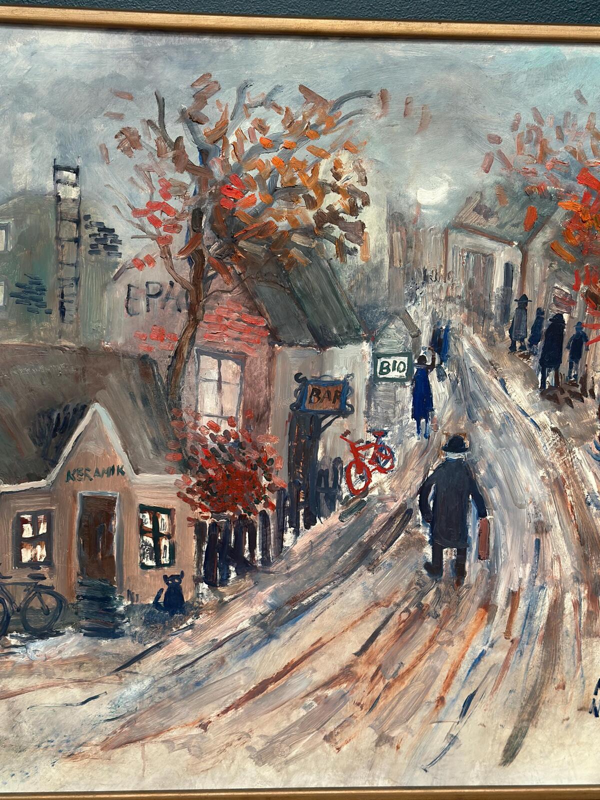 “Bygatan” by Kai Nielsen