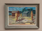 Landscape with Barns