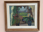 “Window View with Windmill” – Attributed to Sune Petterson