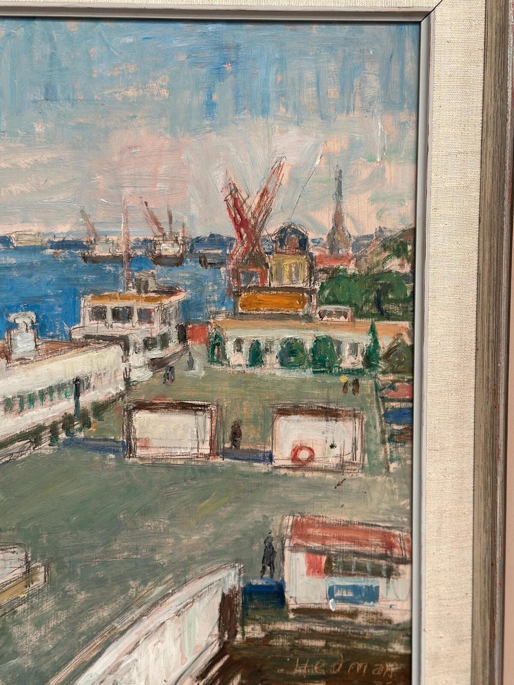 “Malmö Harbour” by John Hedman