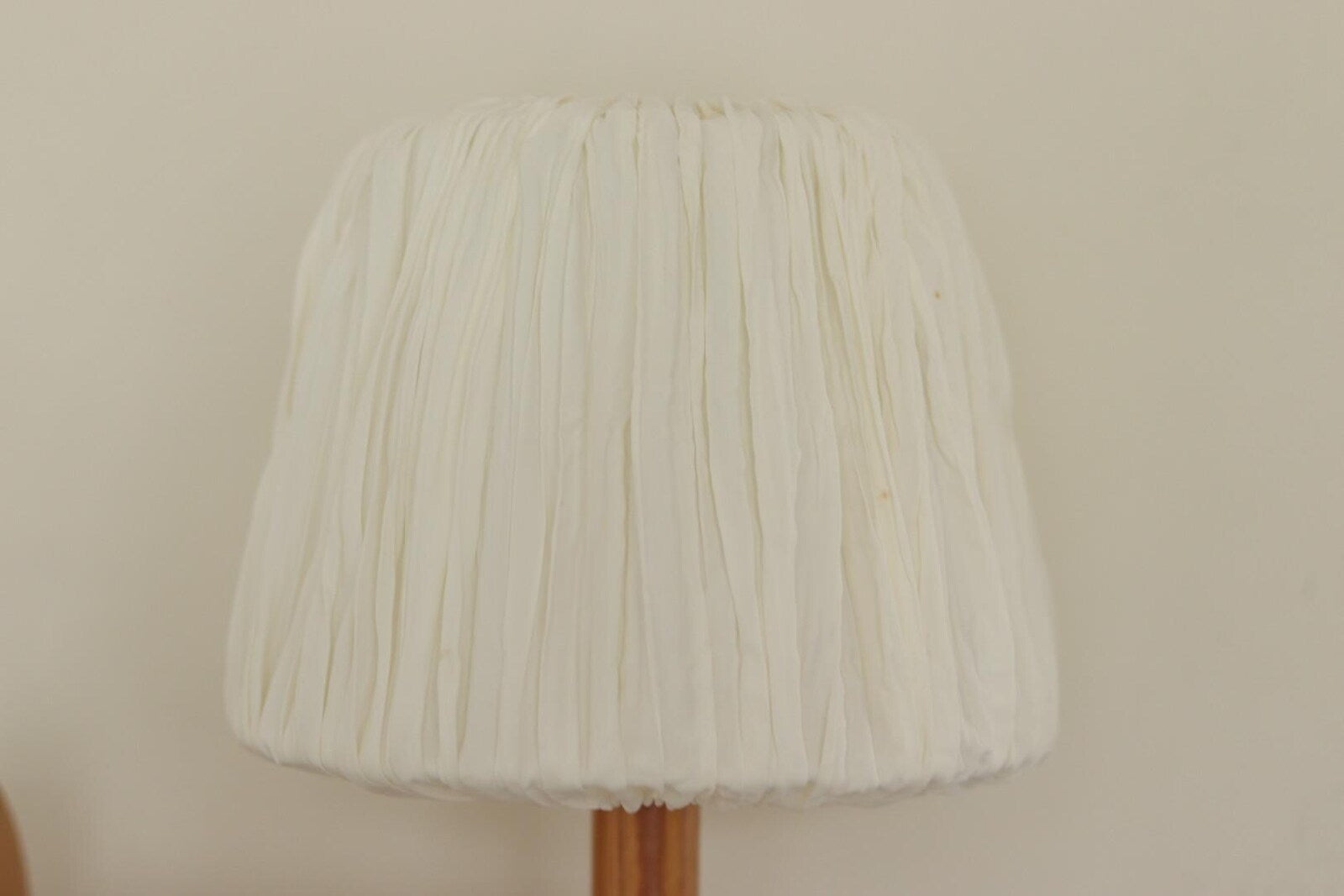 1970/80's Pair of Vintage Pine Wood Wall Lamps by Solbackens Svarveri Hyssna