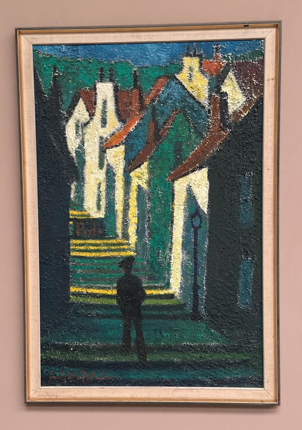 “Promenad mellan hus” by Erik Håfström