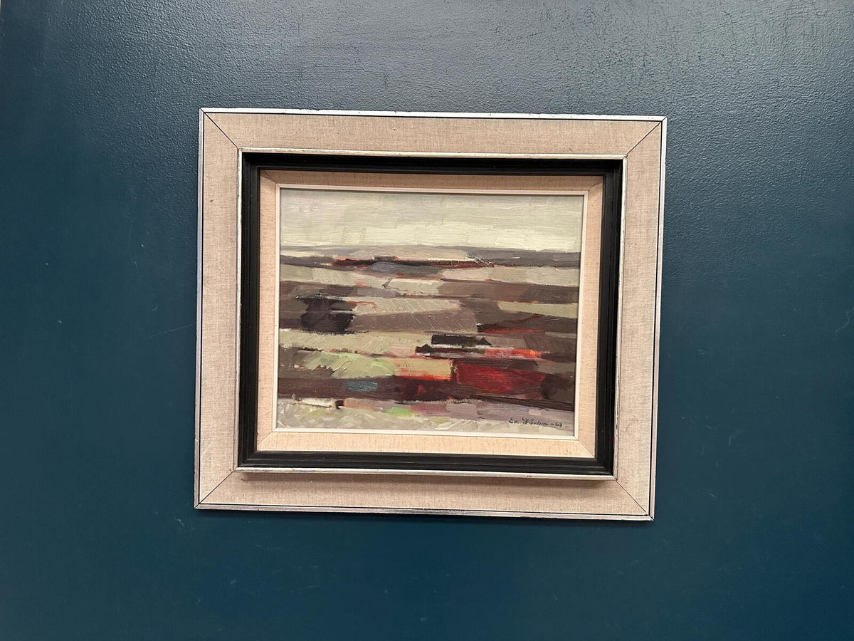 “Field Patches” by Evert Färhm (1901–1971)