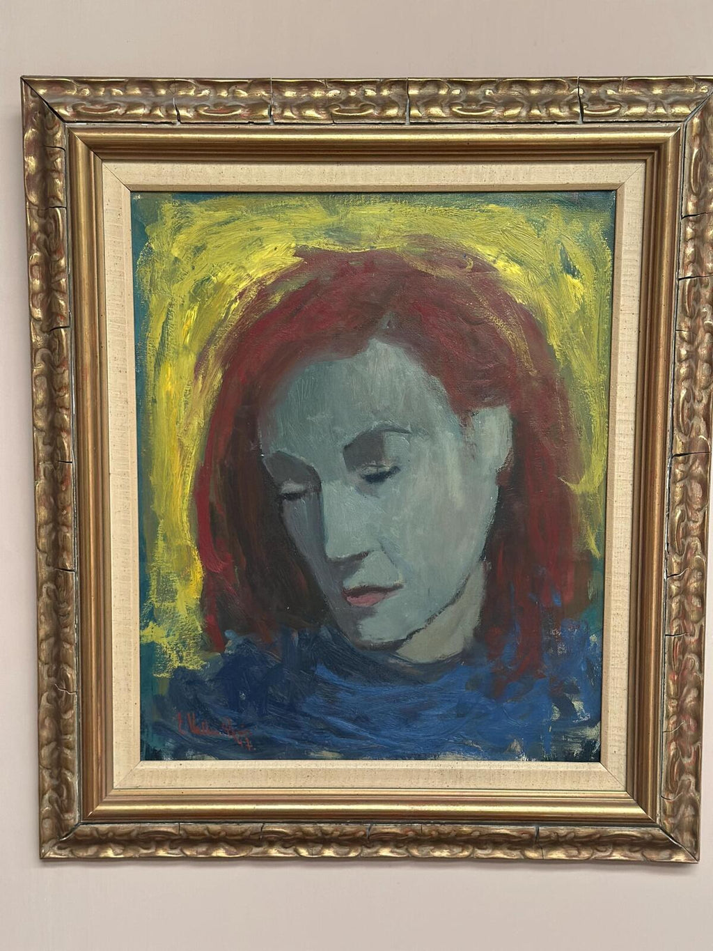 “Woman with Red Hair” by Erik Walter Persson