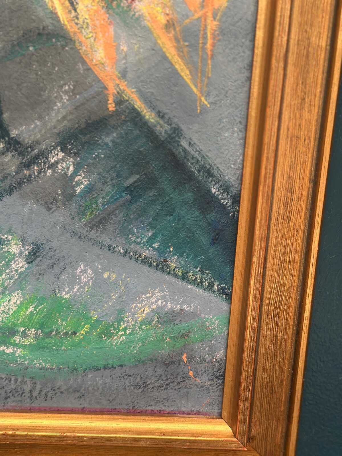 Abstract Still Life with Sunflowers