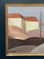 “Houses with Red Roofs” by Martina Möller