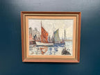 “Boats in Harbour” by Inge Camill