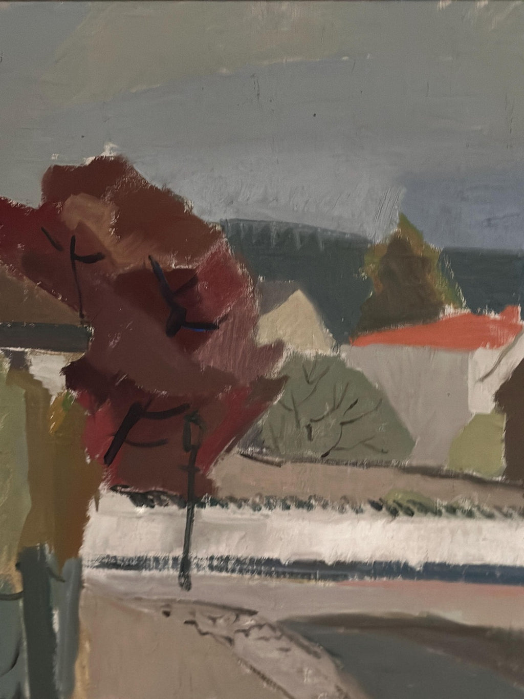 “Landscape” by Bengt Eklund (1916–1989)