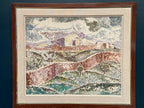 “Landscape with Buildings” by Gösta Nordblad