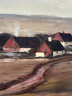 “Landscape with Farms” by B. Jernberg