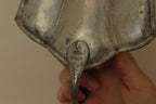 Pair Of Swedish Pewter Sconces By Karin Boström, Linköping Dated 1931