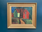 “Landscape with House” by Manfred Flyckt