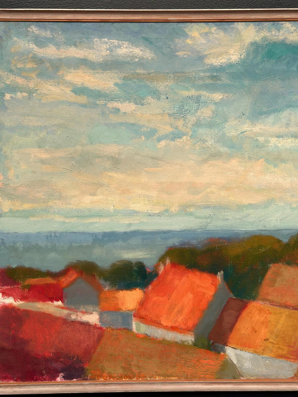 “Utsikt över hustak” by Johnny Persson