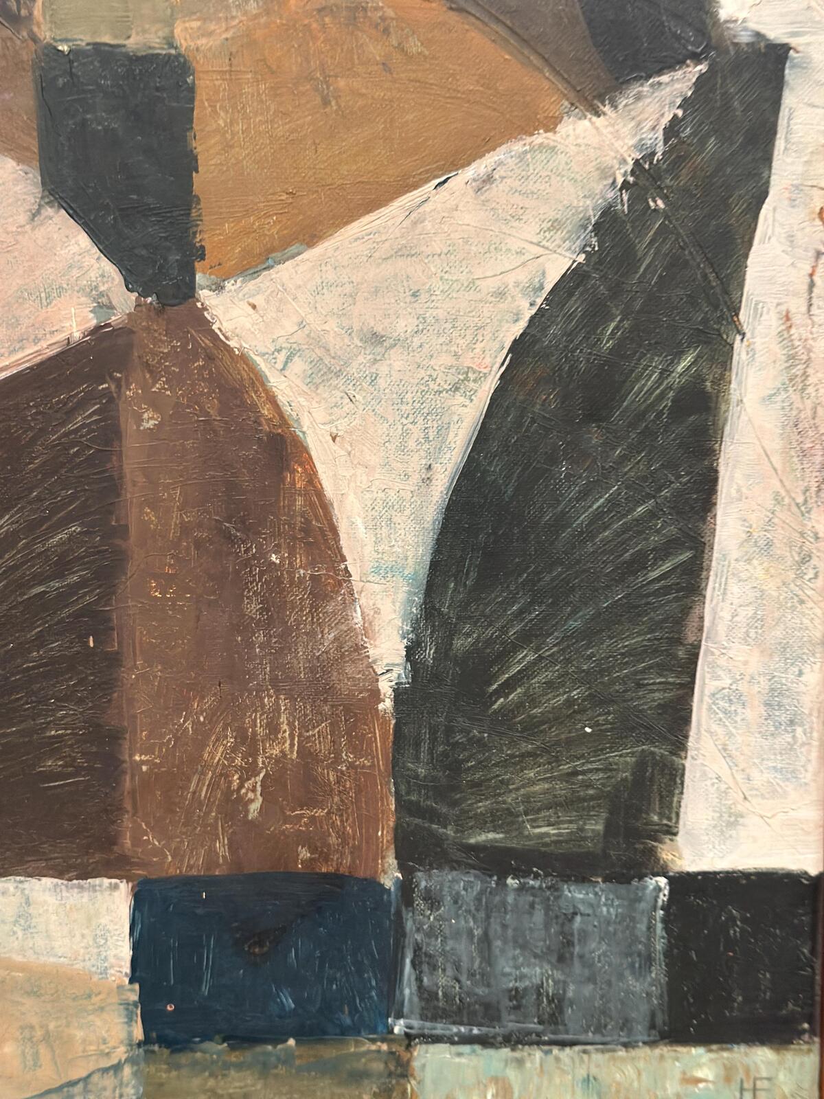 “Abstrakt Komposition” by Hans Fritzdorf (1927–1990)