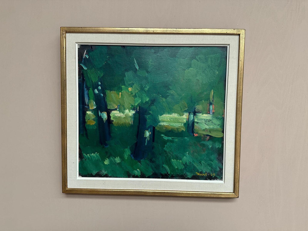 “Forest Grove” by Kurt Rubank (1923–2006) – Dated 1969