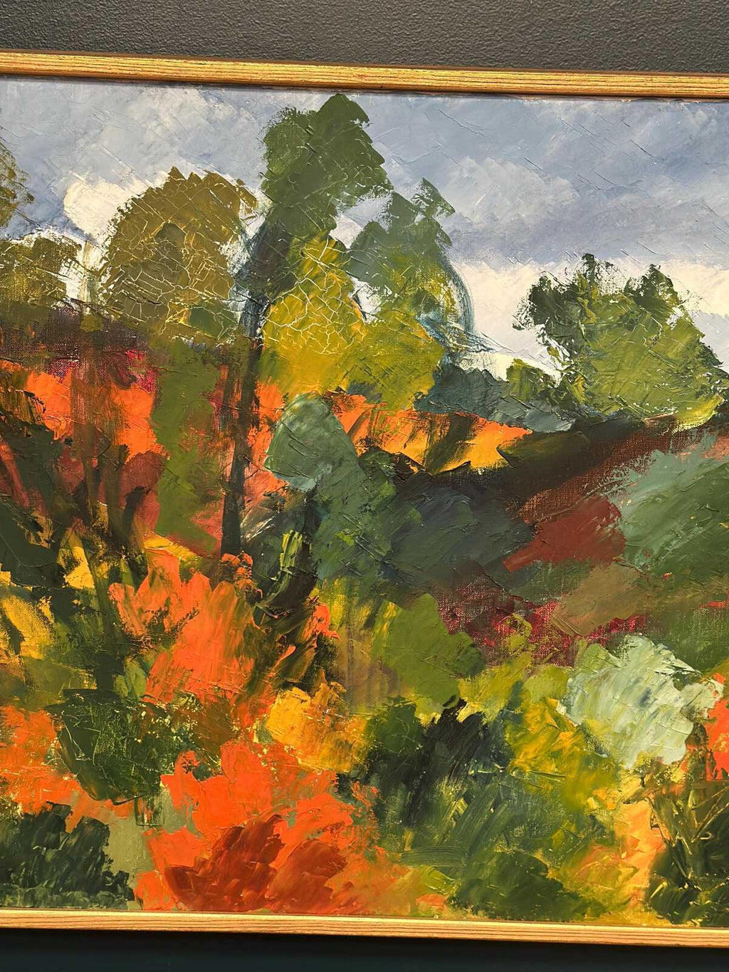 “Autumn Landscape” by Stig Hallblom