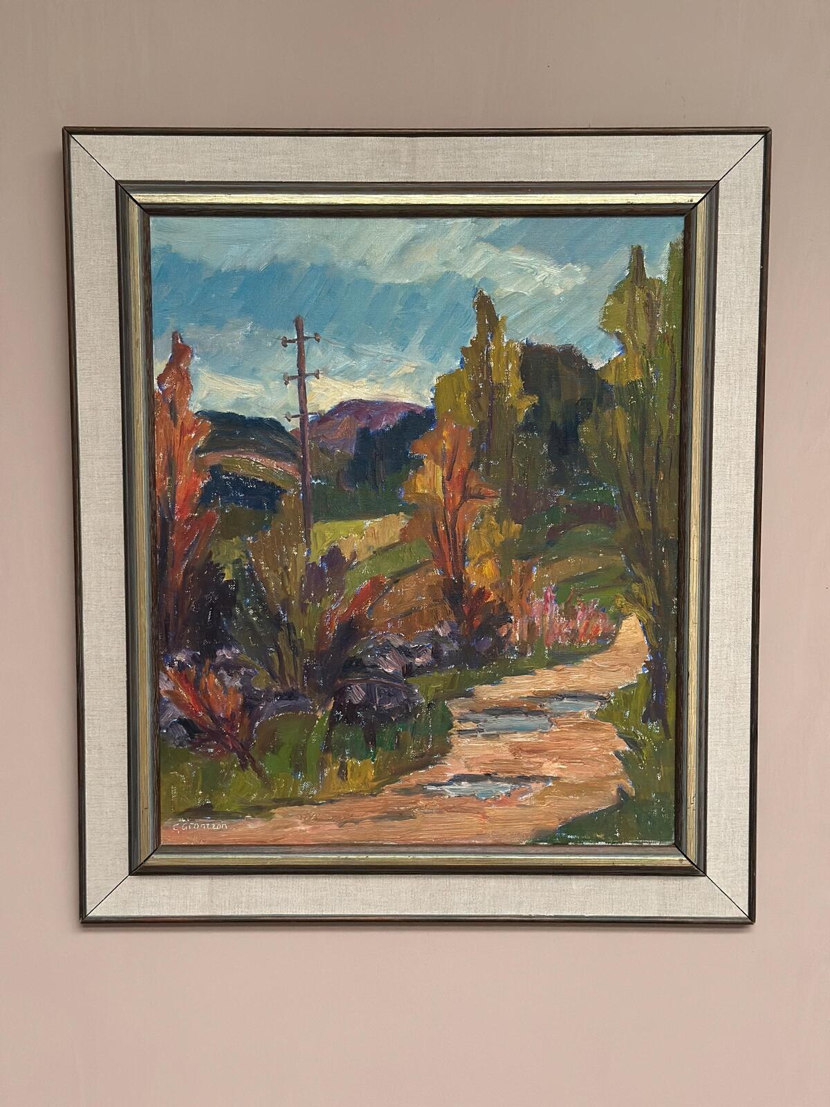 “The Hillside Path” by G. Grontzon