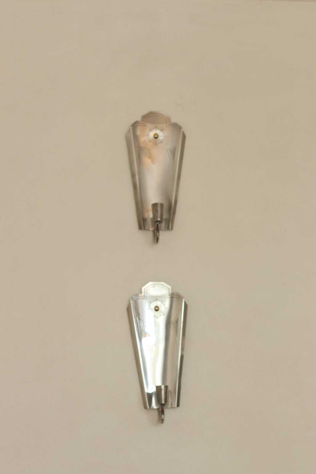 Pair of Swedish Grace Pewter Sconces by Svenskt - Tenn