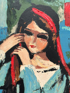 “Portrait of a Young Lady” by M. Costa