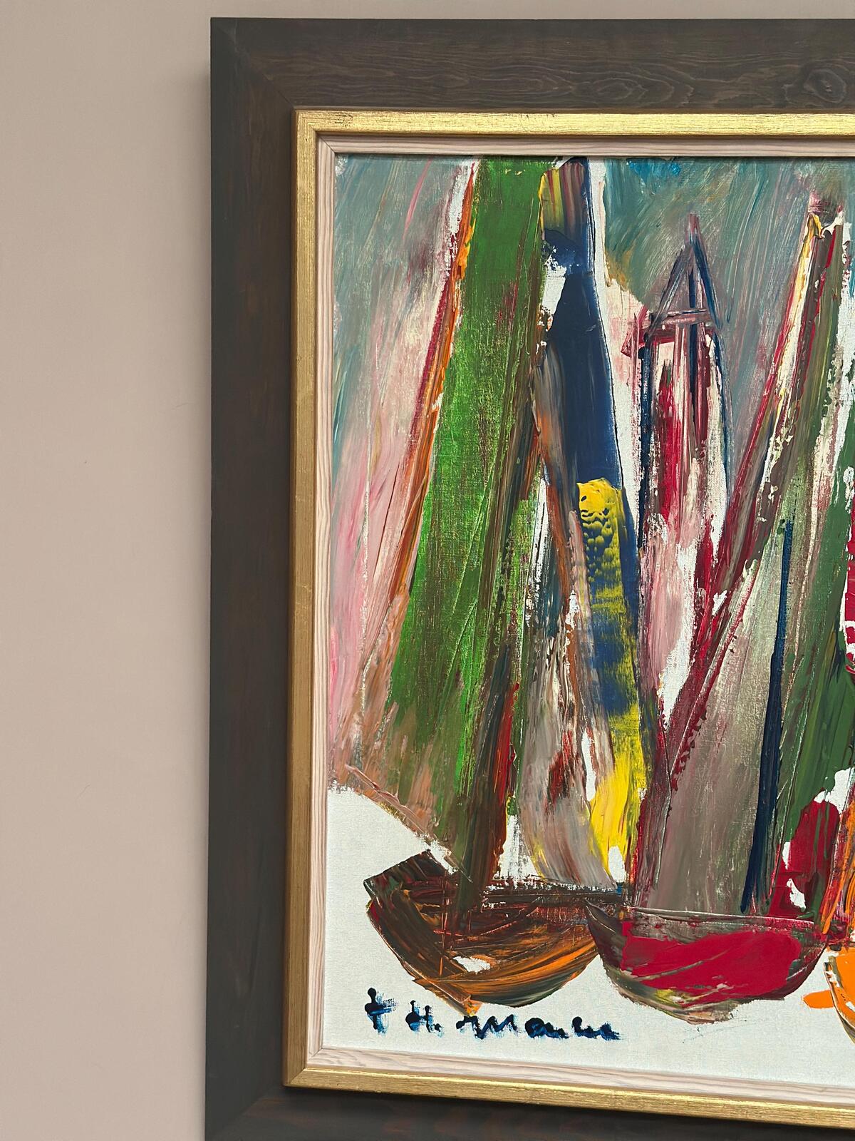 “Sailboats” by Helmut Mantel