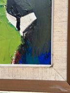 “Abstract in Green” by Hans Oswald